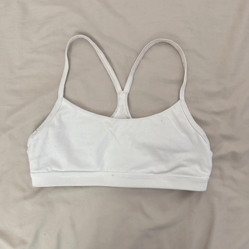 TNA Classic White Sports Bra